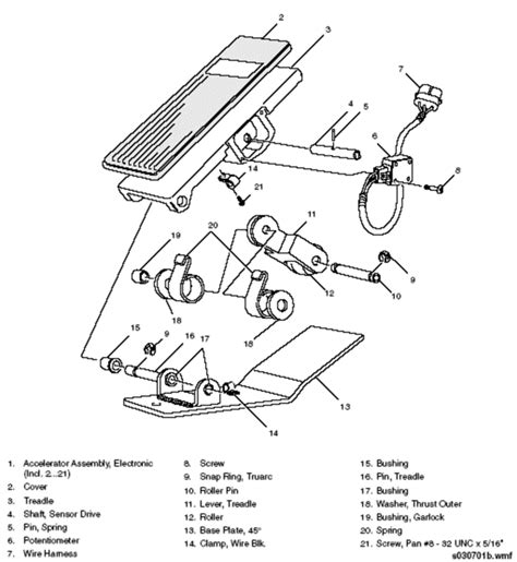 accelerator pedal wiring diagram volvo 